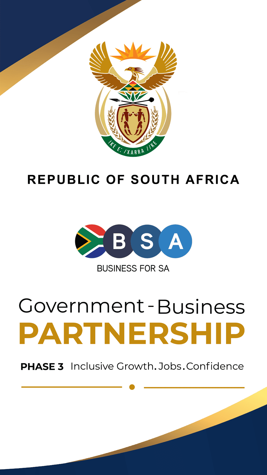 Phase 3 Government Business Partnership lectern design